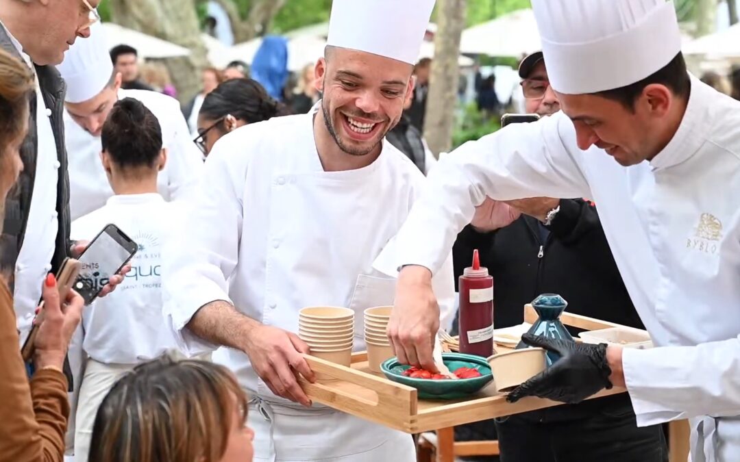 Trois jours de partage à Saint-Tropez